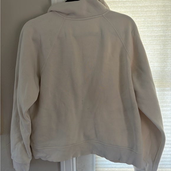 Vuori Women's Cream Cowl Neck Sweater - Picture 4 of 5